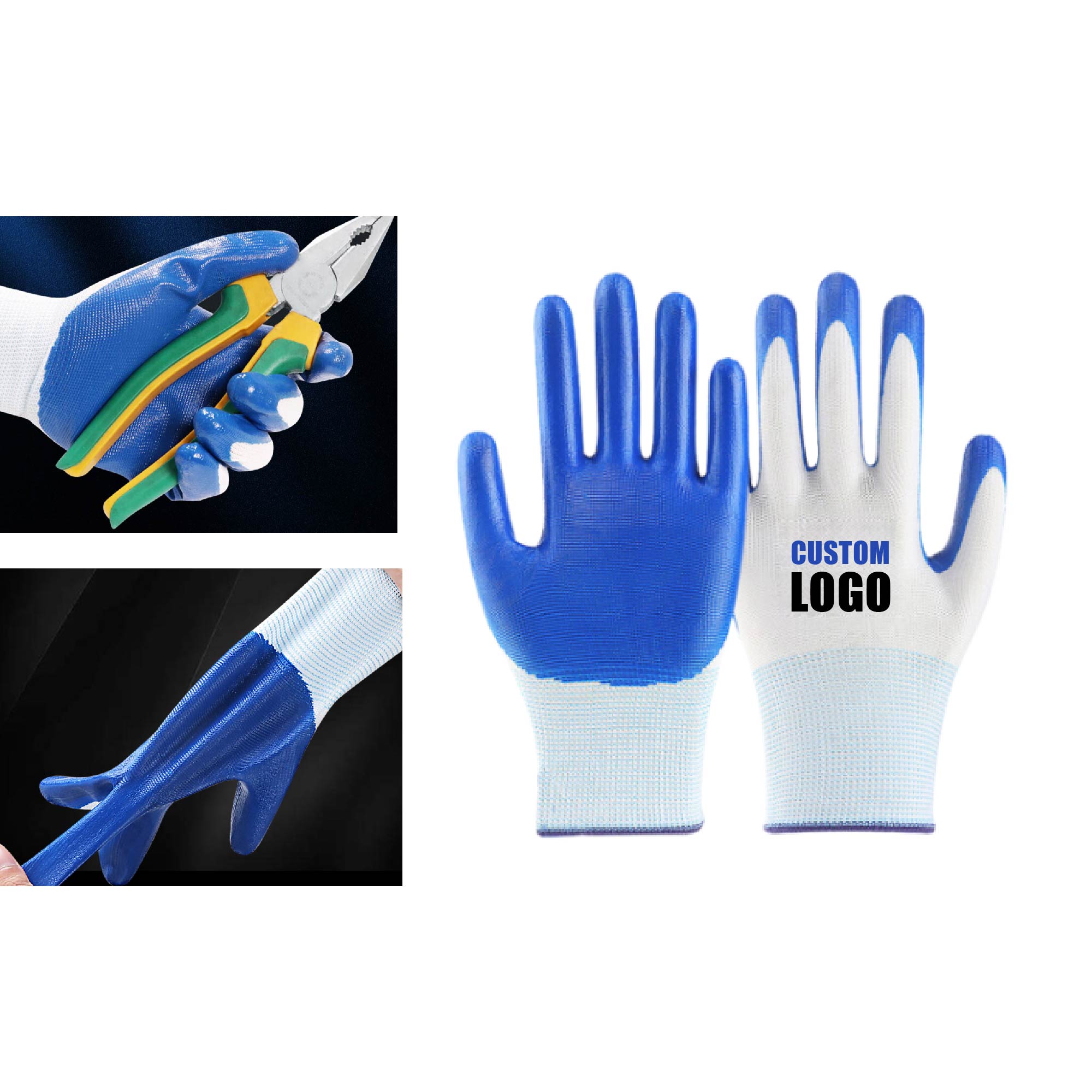 MOQ 30 pcs Wear-Resistant Work Gloves 2