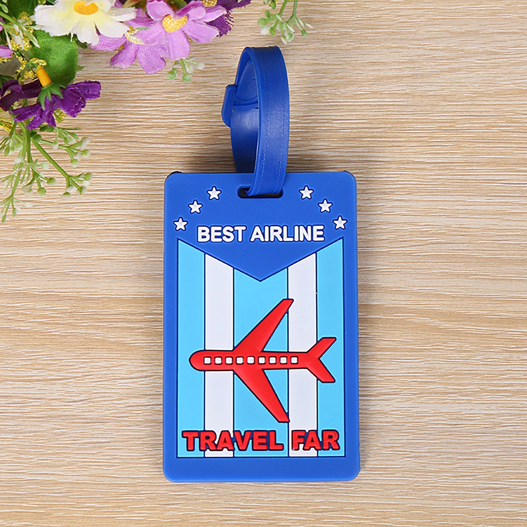 Rubber PVC Custom Luggage Tag 3