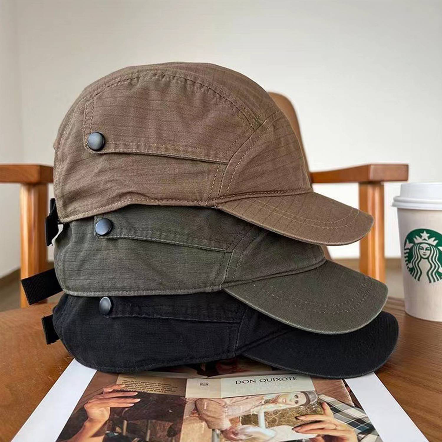 Retro Outdoor Duck Tongue Hat 3