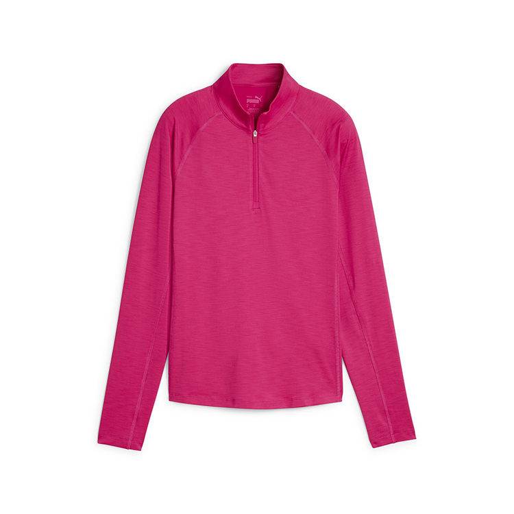 Puma Ladies You-V Solid 1/4 Zip 6