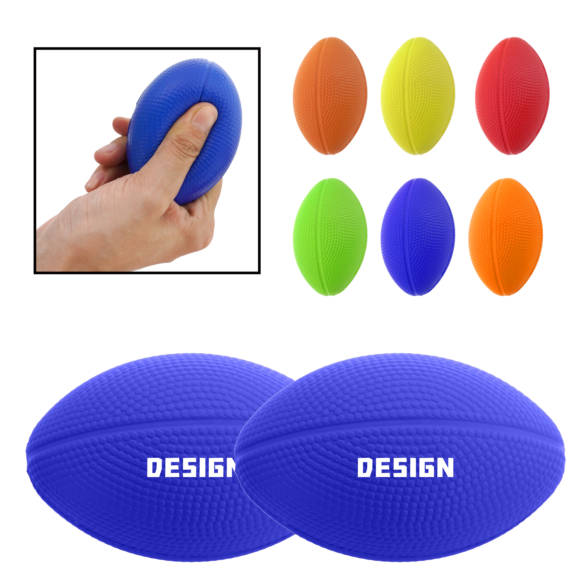 Rugby Pressure Ball Decompression Toy 4