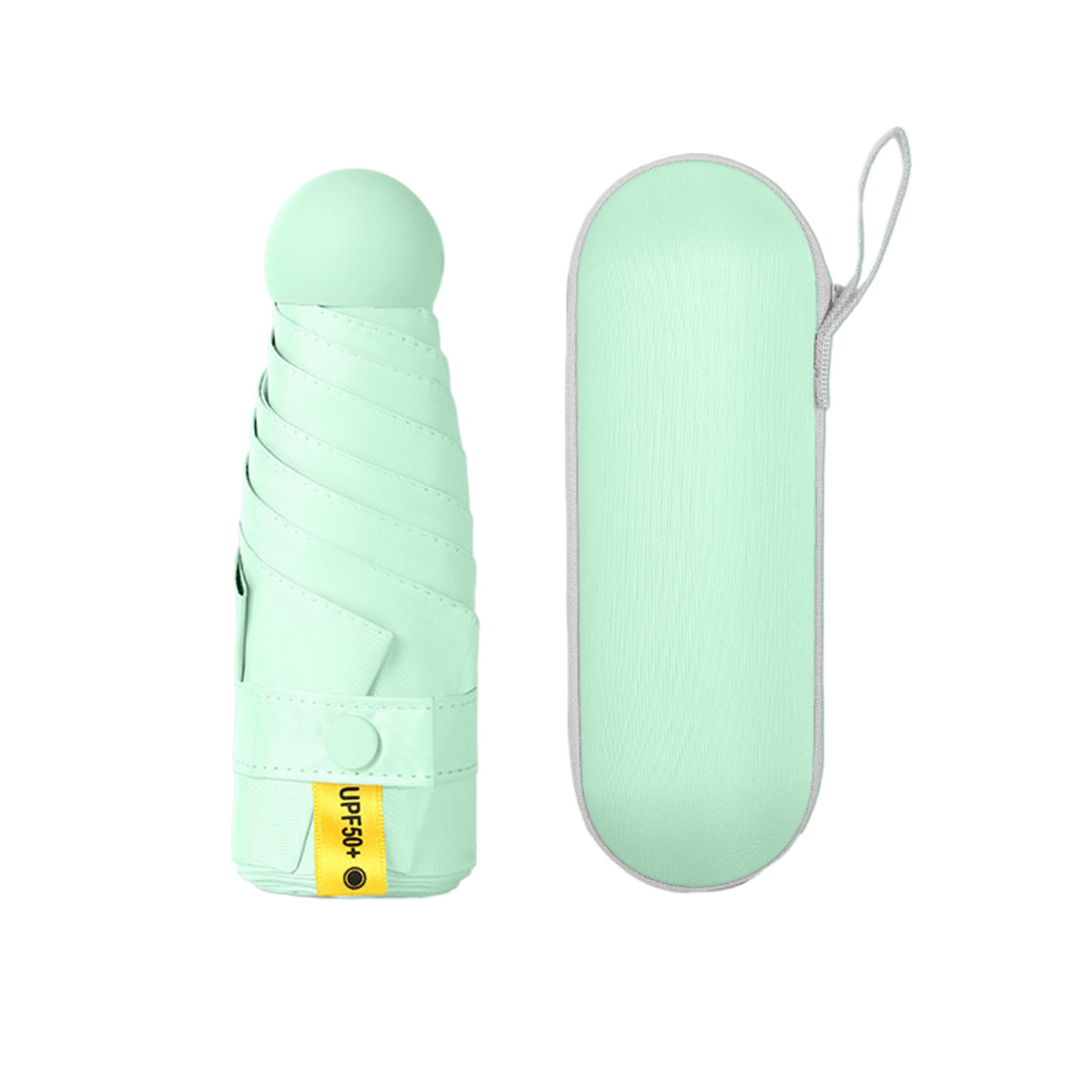 Mini Compact Umbrella With Case 4