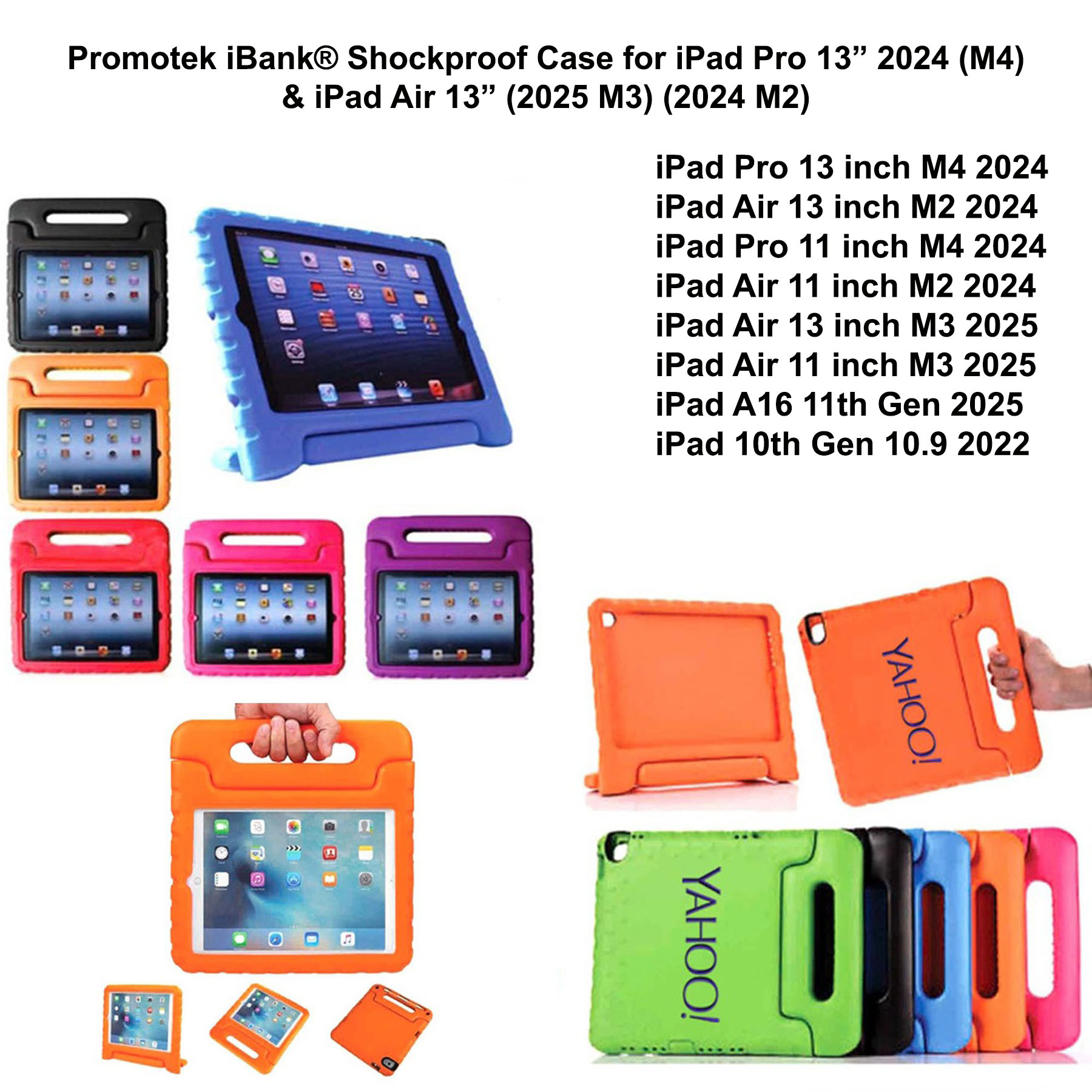 iBank ® Shockproof Case for iPad Pro 13" M5/M4, 2025/2024 1