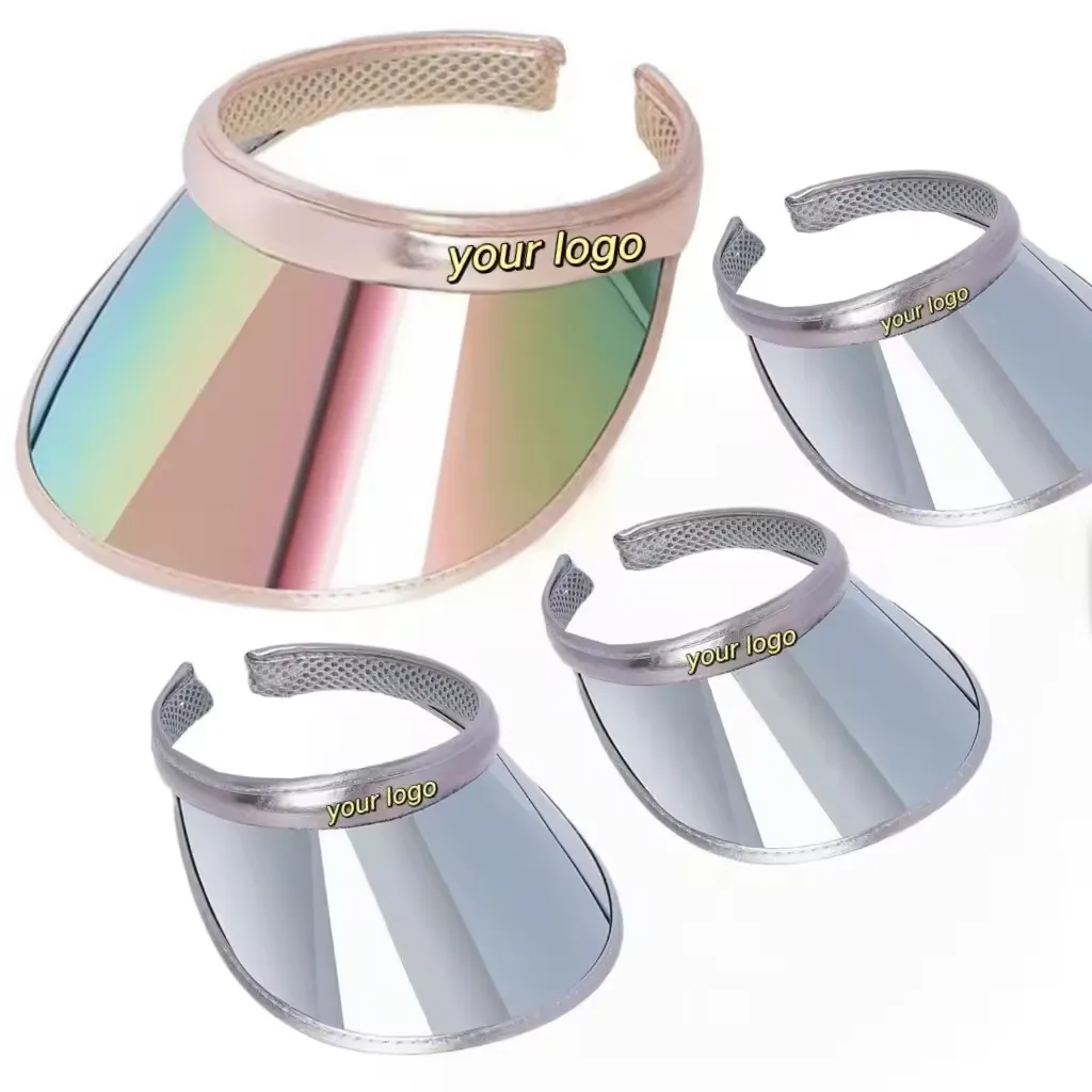 PVC Hairpin Sun Visor Hat 5
