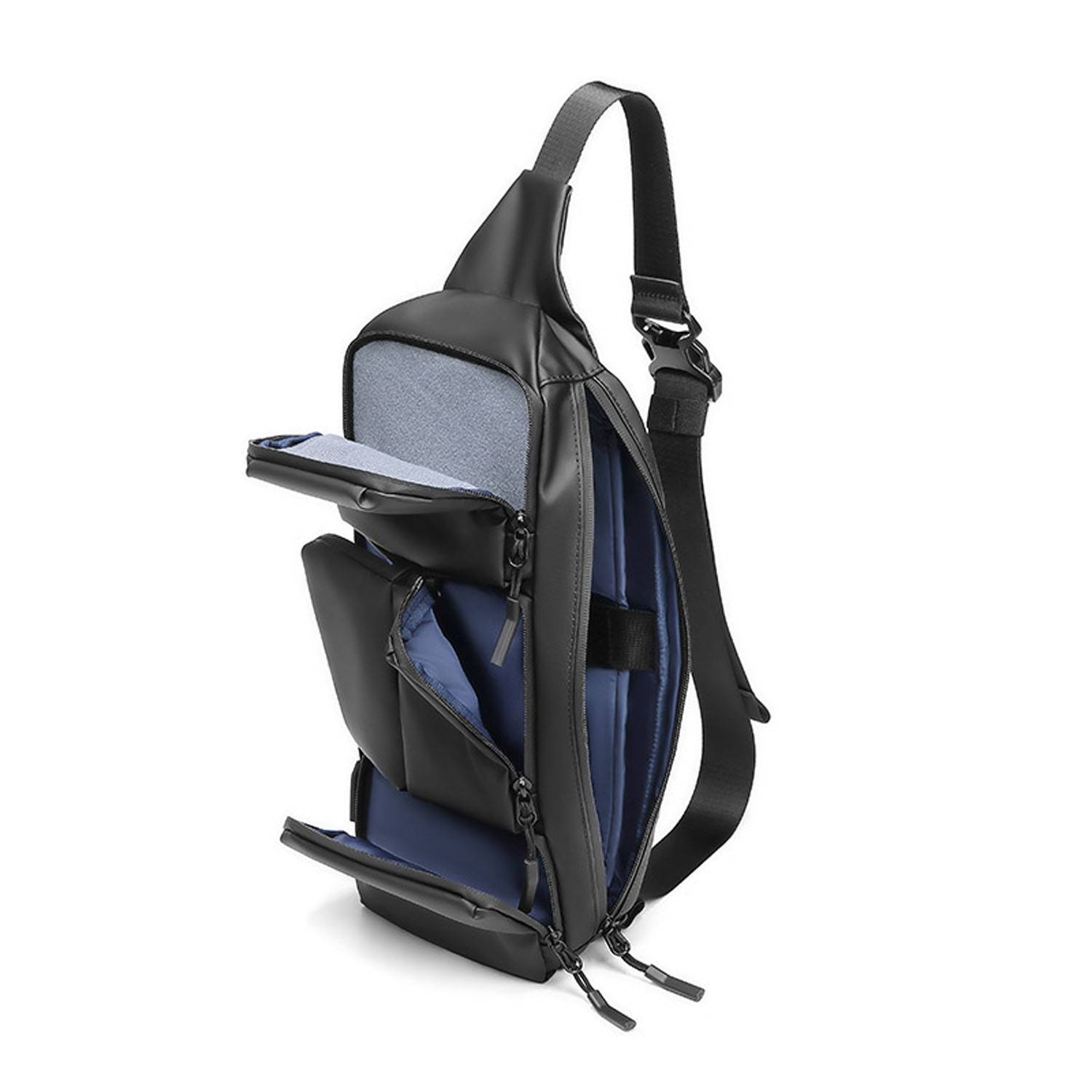 Lightweight Large Capacity Waterproof Oxford Crossbody Bag 6