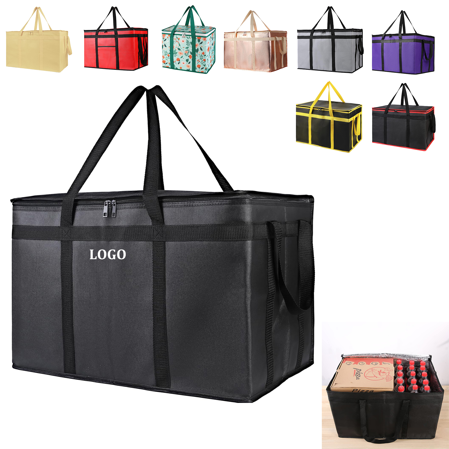 Insulated Pizza Delivery Bag 5