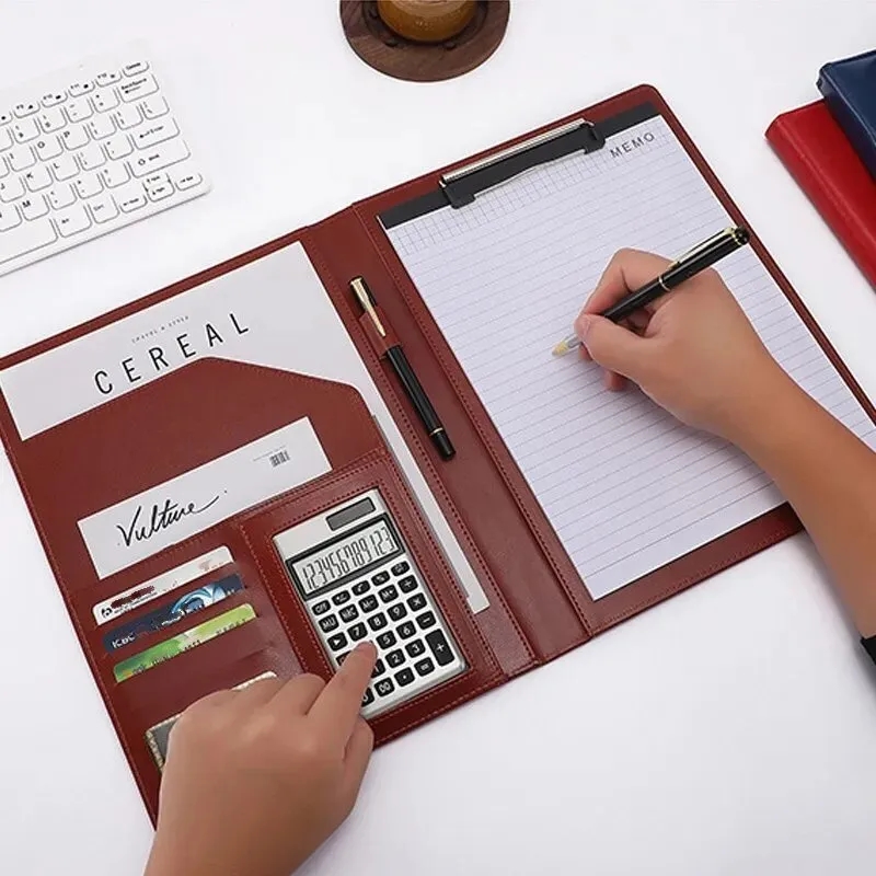 A4 Multifunctional Portable Folder with note papers 7