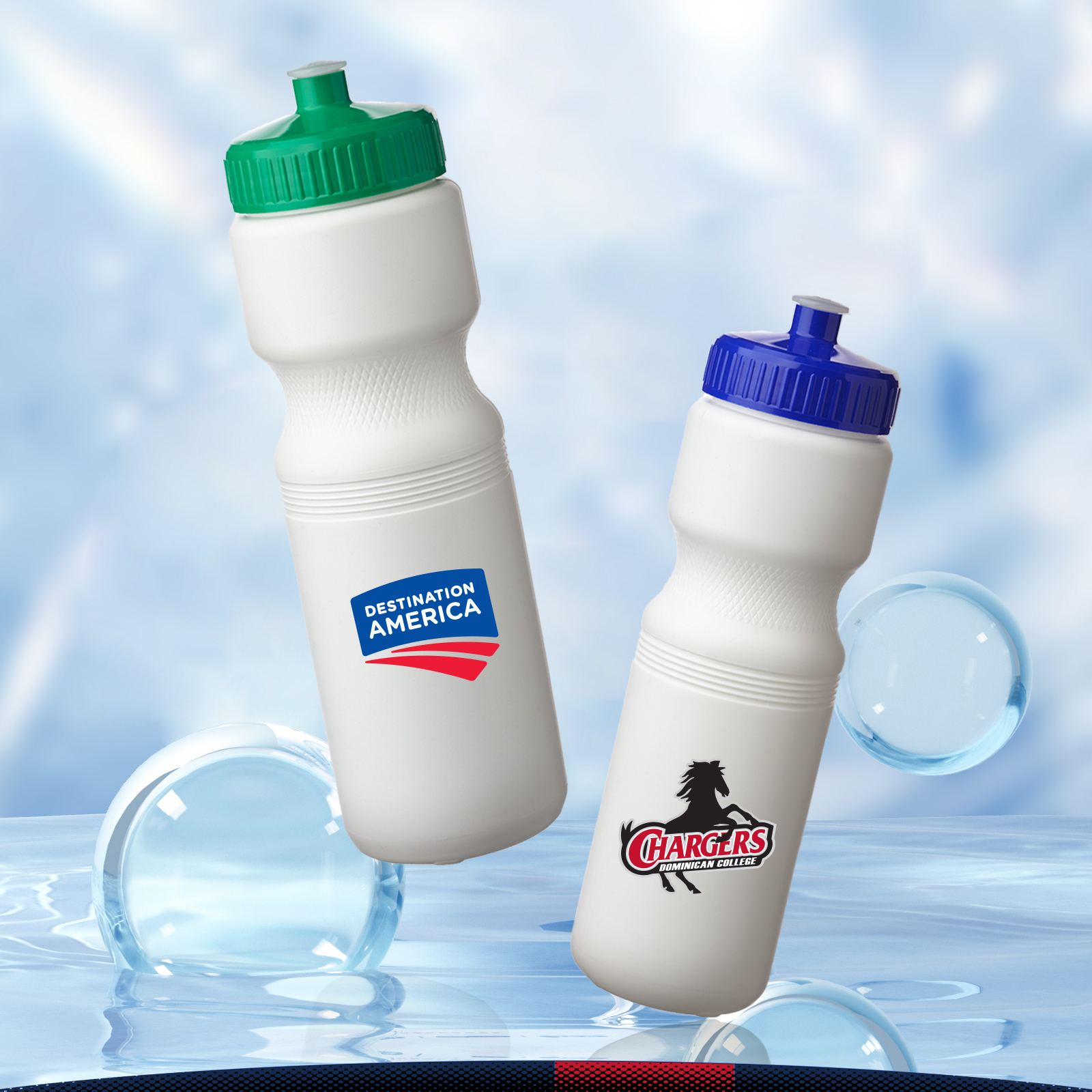 Sramos Plastic Water Bottle - 28 OZ. 9