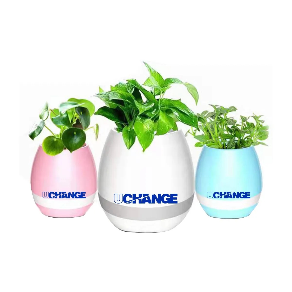 Bluetooth Music Planter With Touch Piano And RGB Light 4