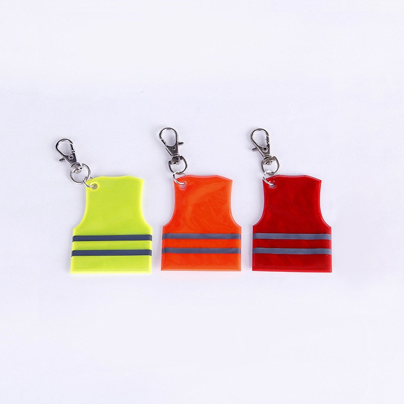 Reflective Safety Vest Keychain 4