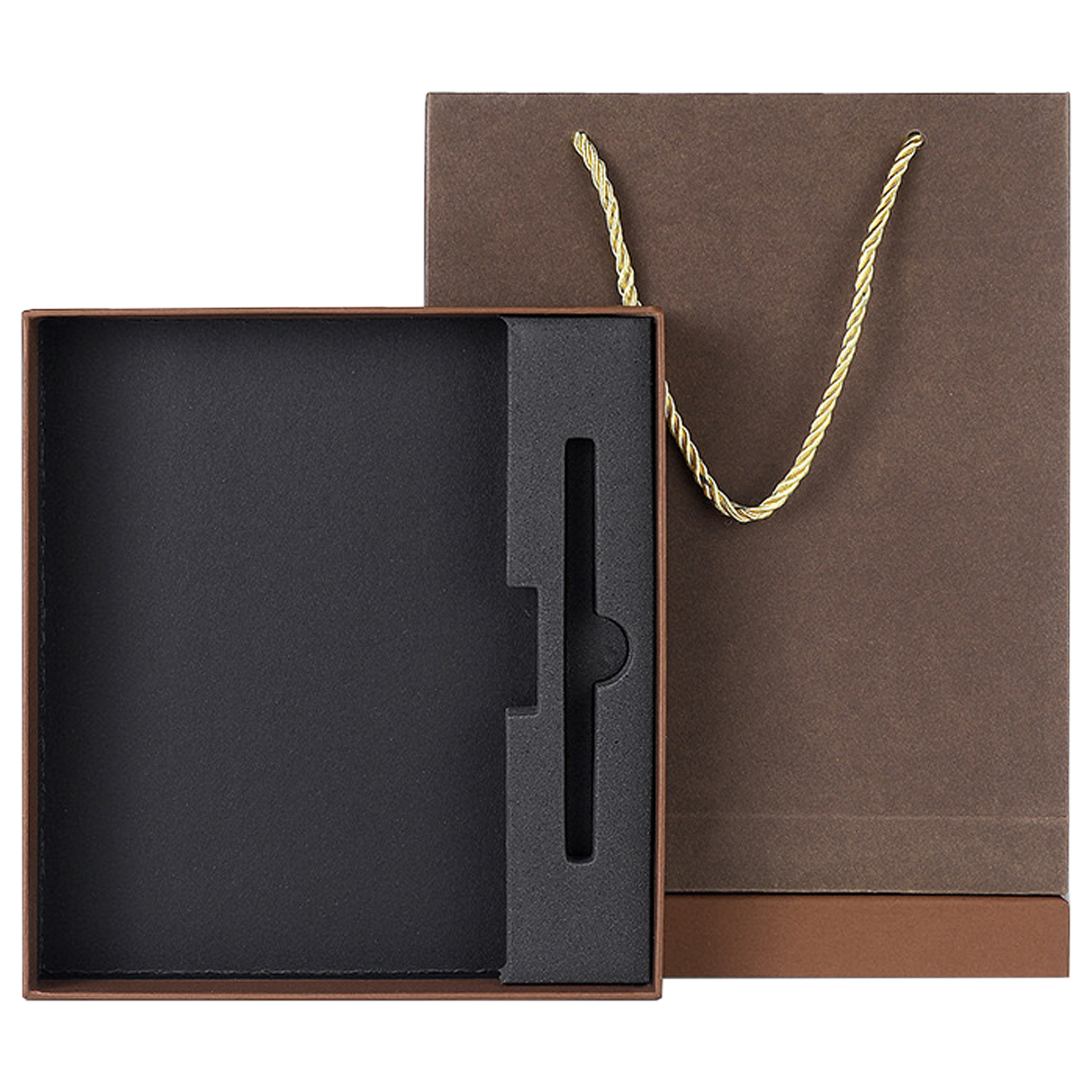 Faux Leather Business Notebook Gift Box And Bag 2