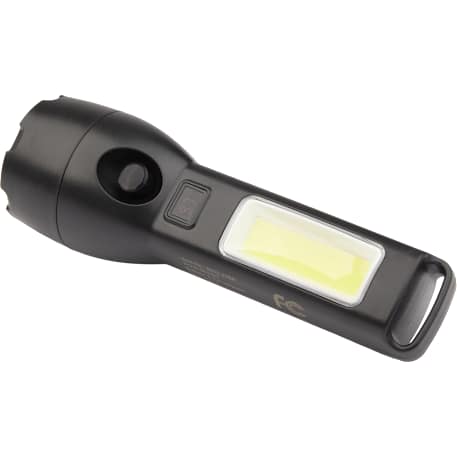 Solar Powered Rechargeable COB Flashlight 28