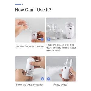 Portable Skin Care Facial Sprayer Face Humidifier 4