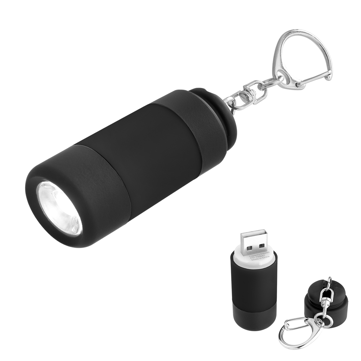 Rechargeable LED Light Key Chain 8