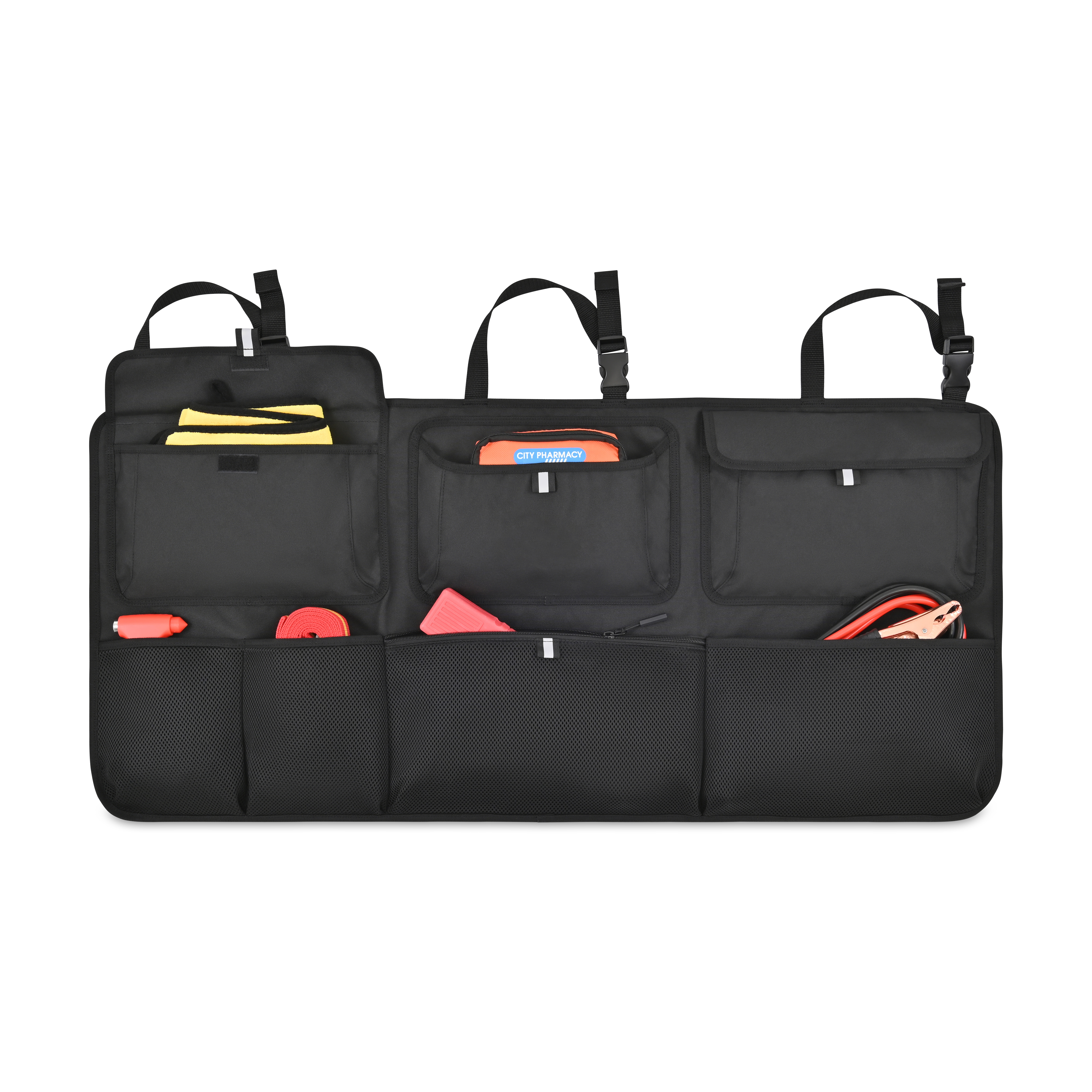 Structure Recycled rPET Backseat Bunker Organizer 11
