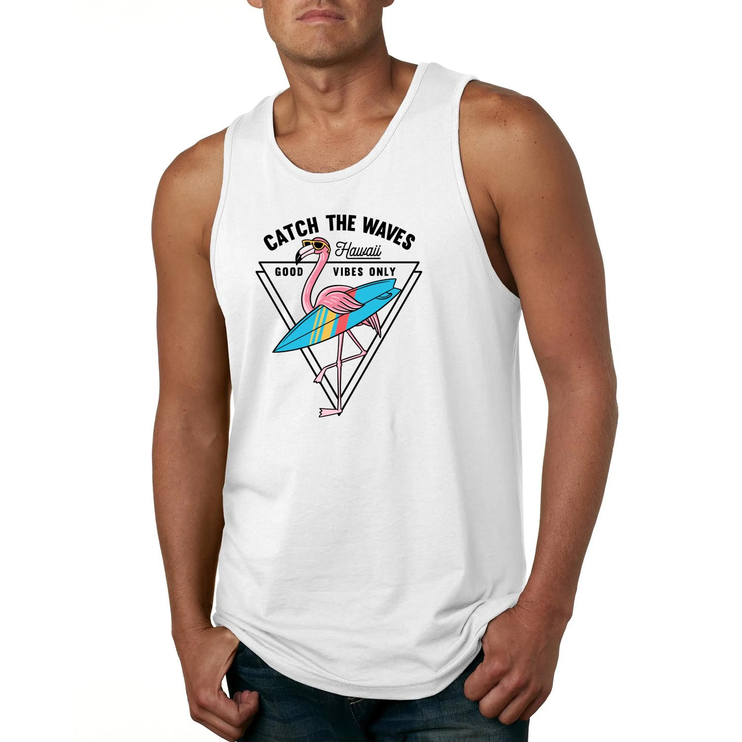 Next Level Men's Cotton Tank 14