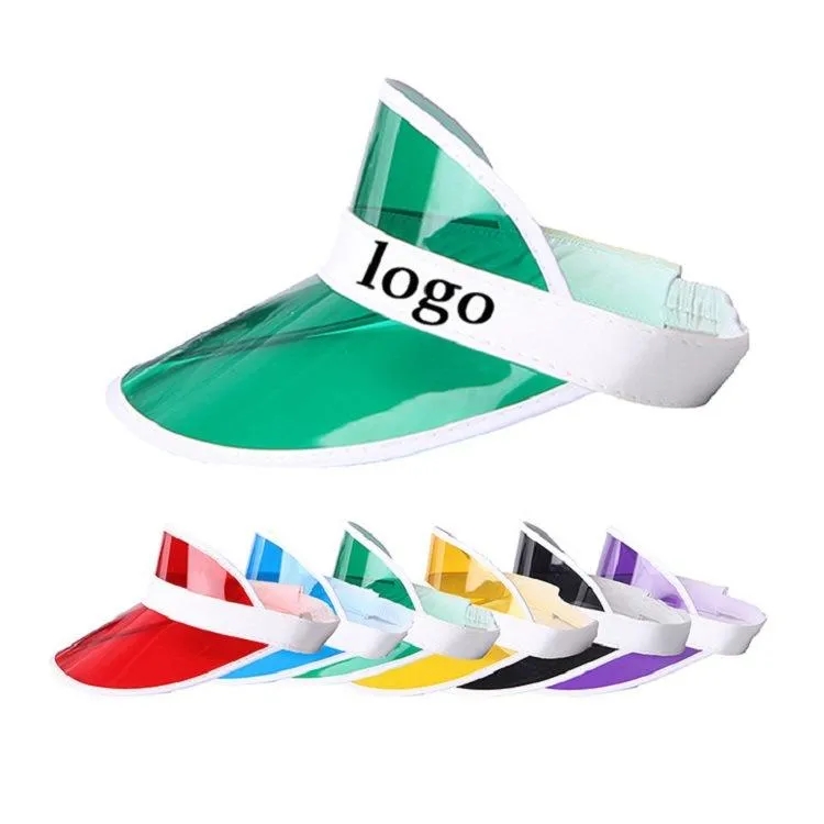 Summer PVC Sun Visor Hat 4