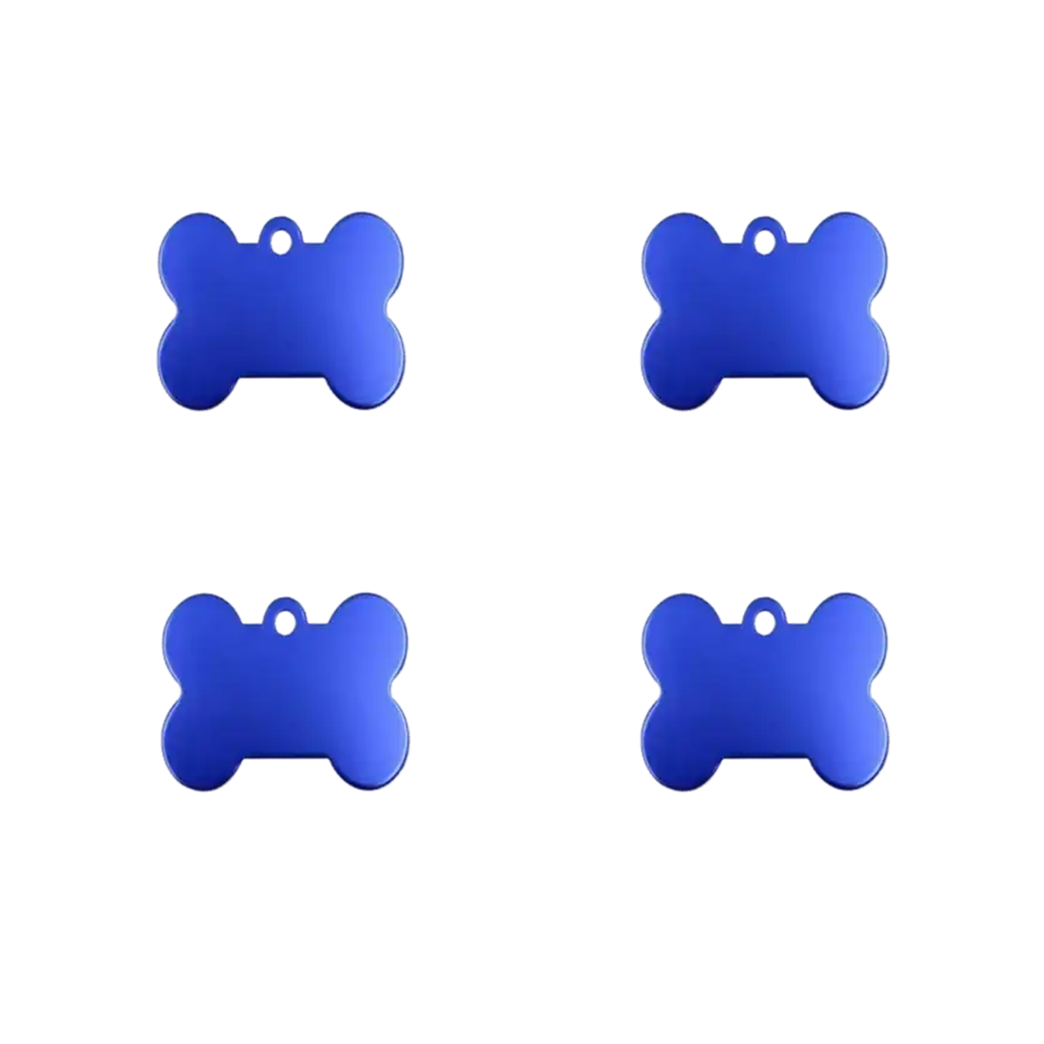 Bone Shape Aluminum Pet Tag 1