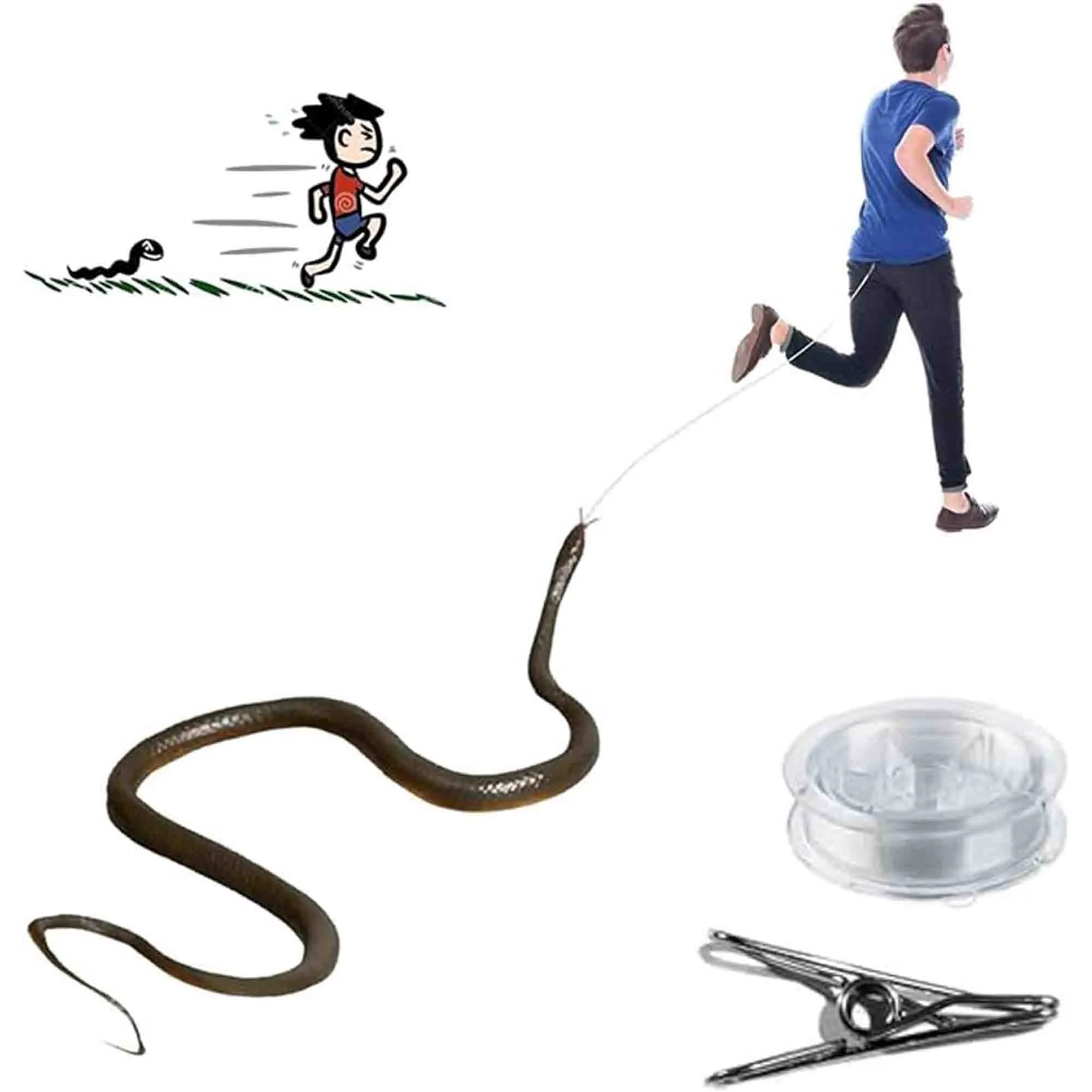 Clip On Snake Prank