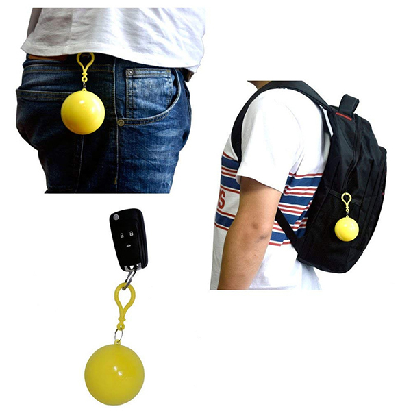 Keychain Ball Poncho 2