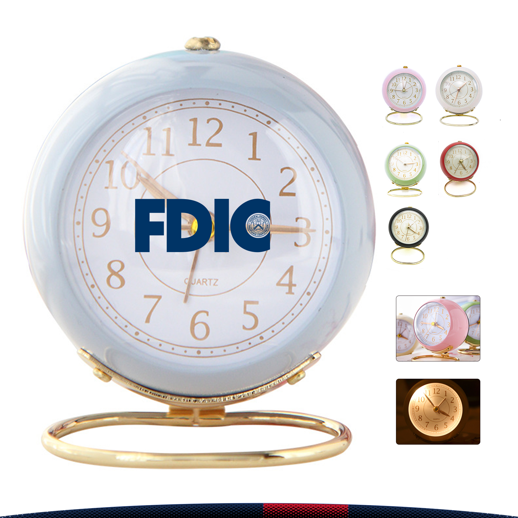 Luminous Quartz Clock 5