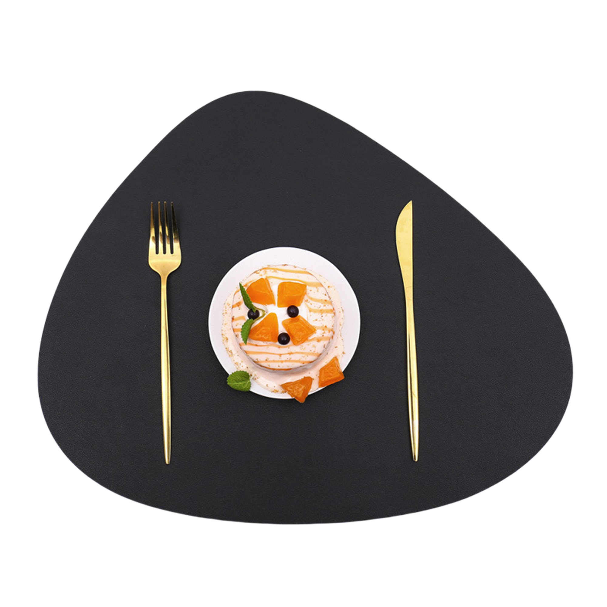 Waterdrop Shape Dual Color Placemat 5