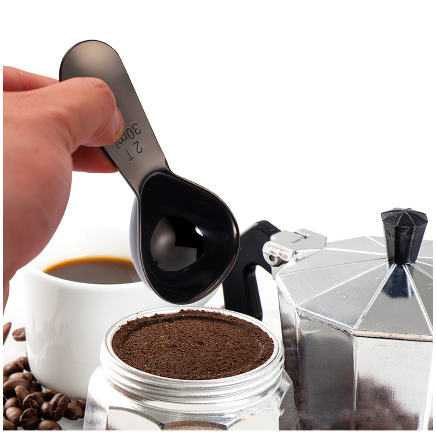 Stainless Steel Coffee Measuring Scoop 5