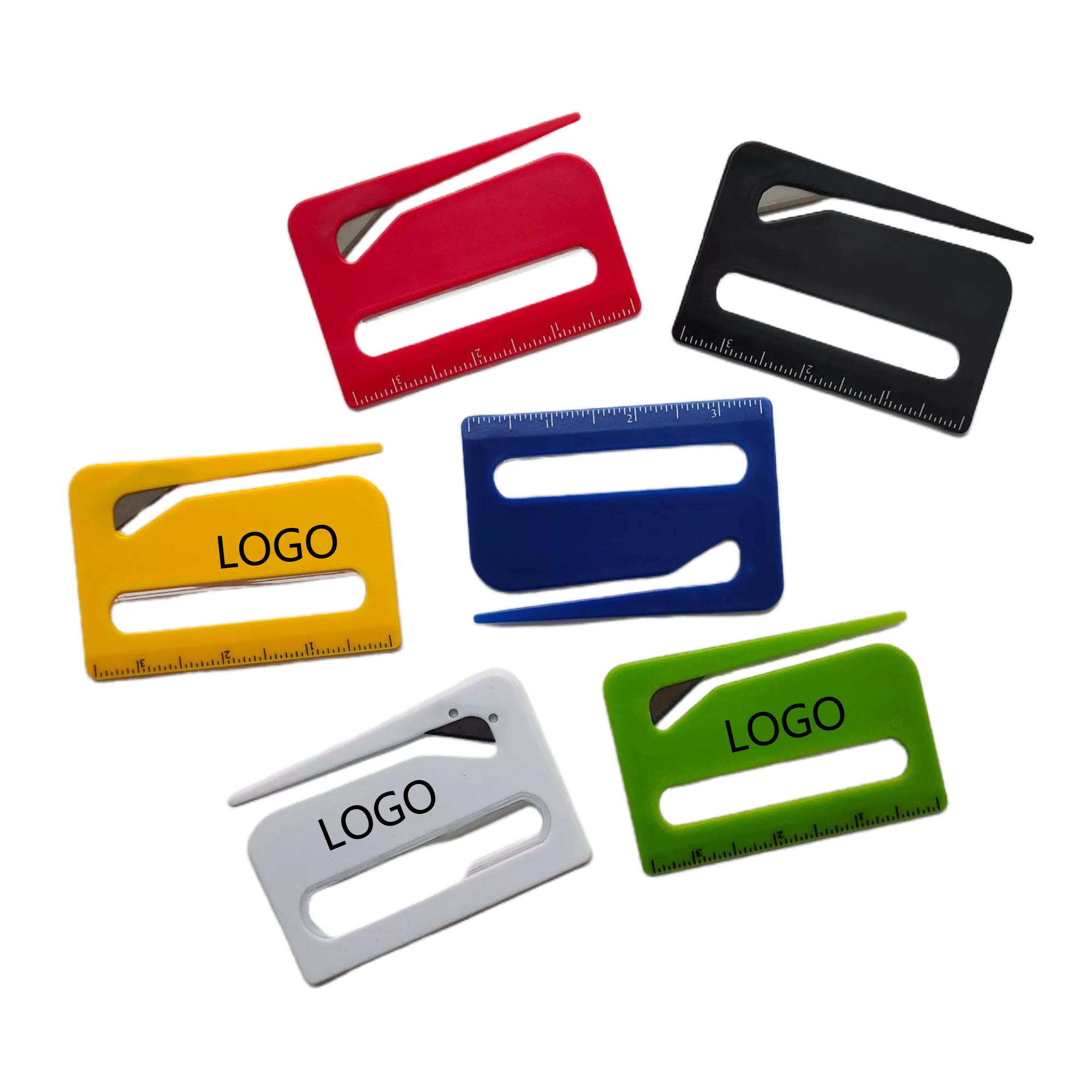 Customized 3-in-1 Magnifier Letter Opener With Ruler 2