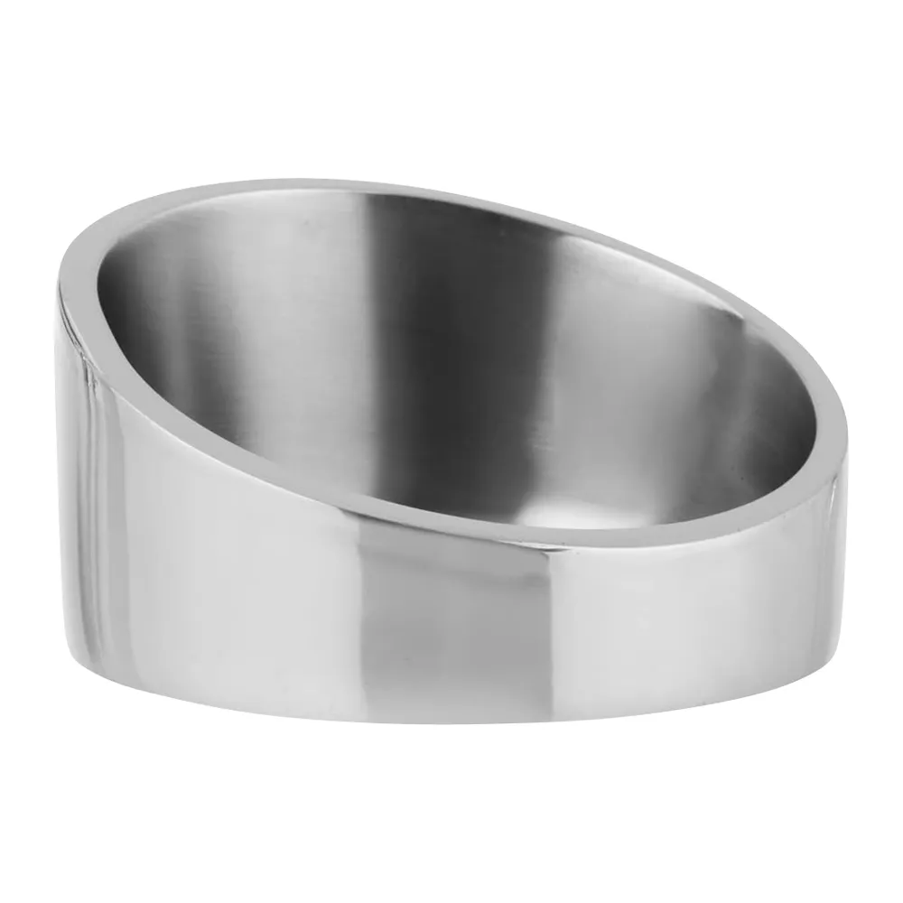 Stainless Steel Tilted Wine Coaster 4