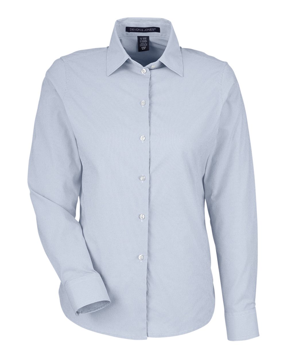 Women's CrownLux Performance® Microstripe Dress Shirt - DG537W 23