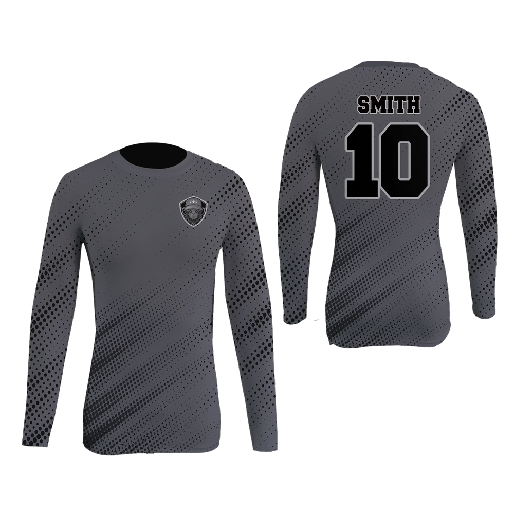 Men's Stretch Baselayer Long Sleeve Compression Shirt 2