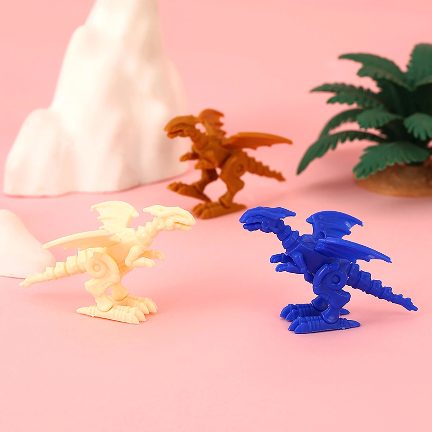 Plastic Mini Dragon Toys 3