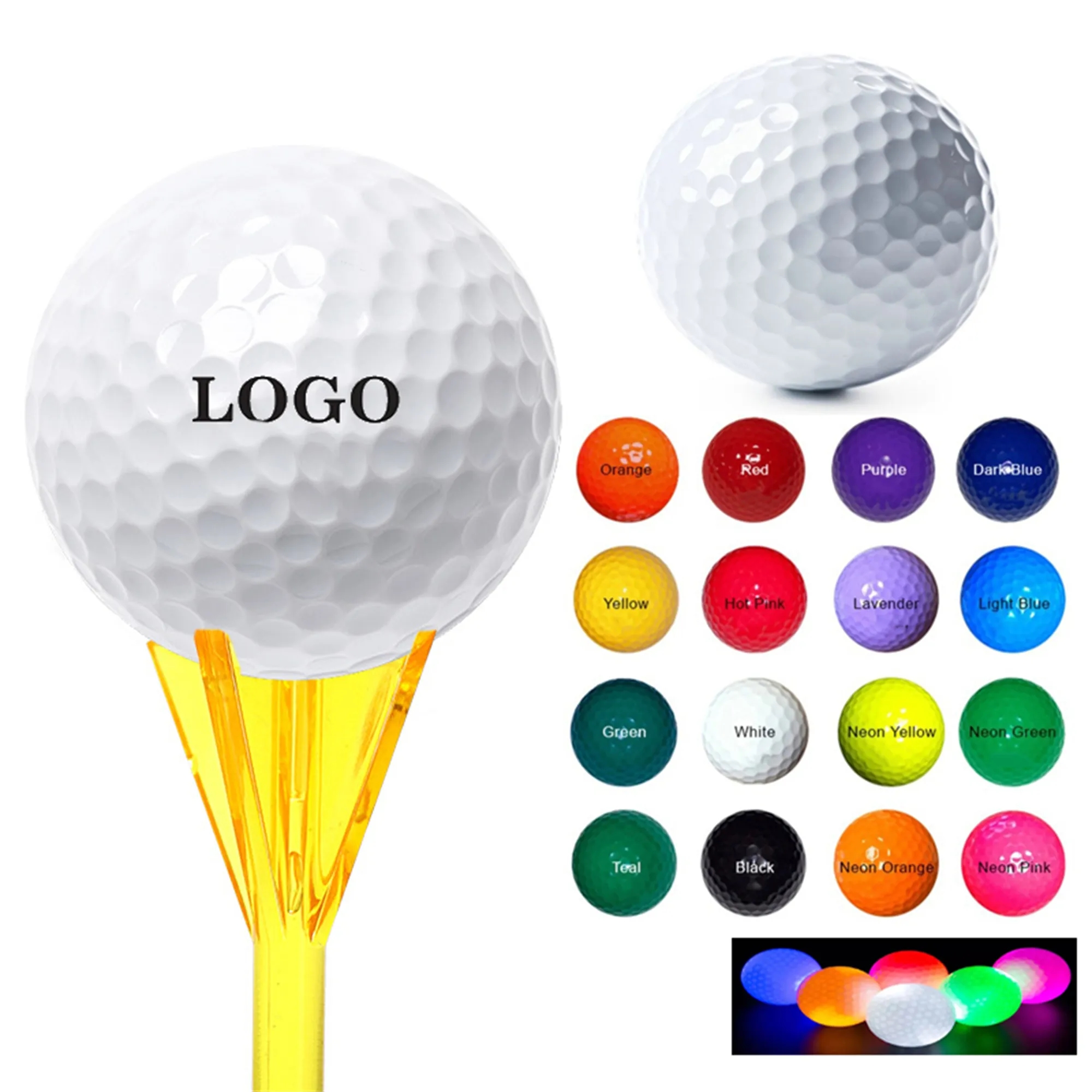392/352 Hole Professional Training Practice Golf Ball