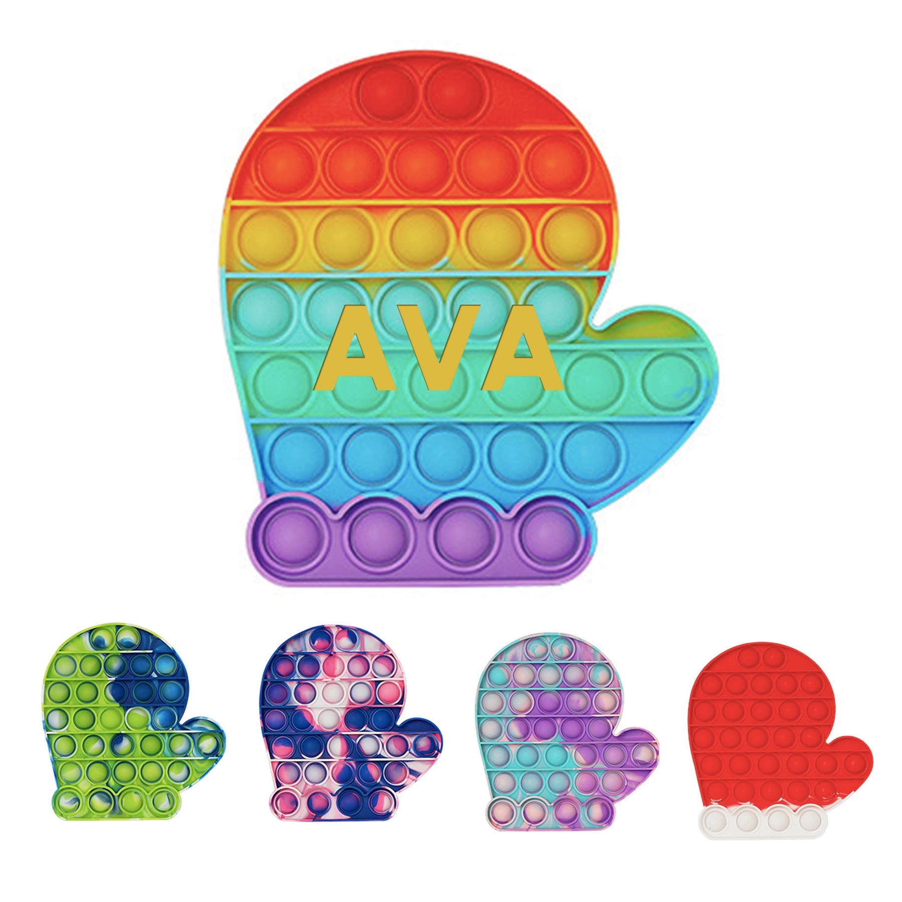 Rinbow Gloves Poper Toy 3
