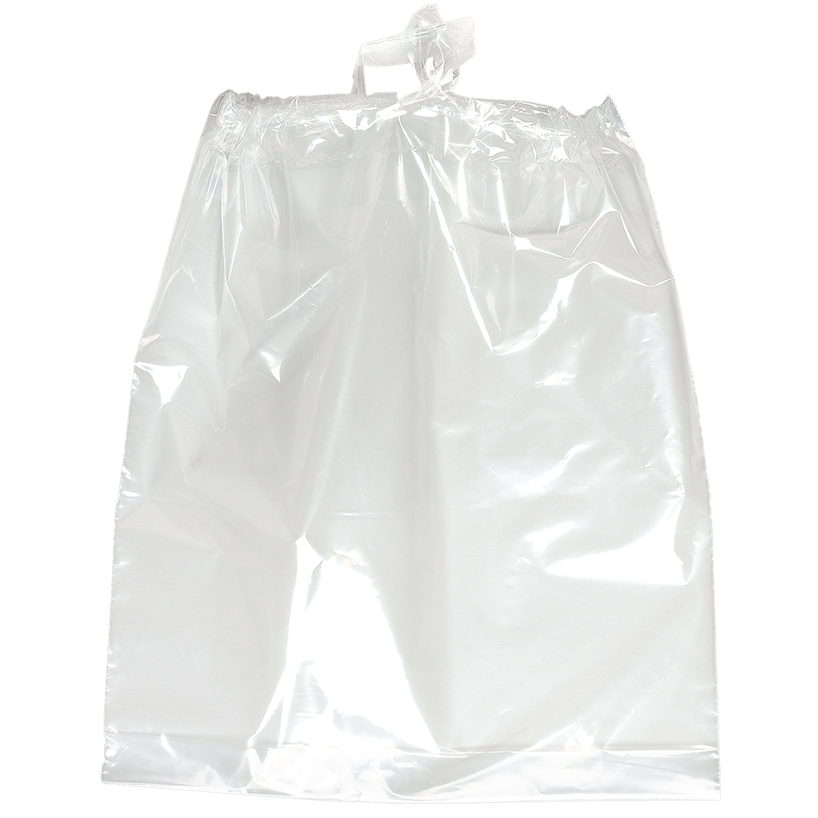 Poly-Draw Bag - 15W x 19H x 3 - Flexo Ink Print 1