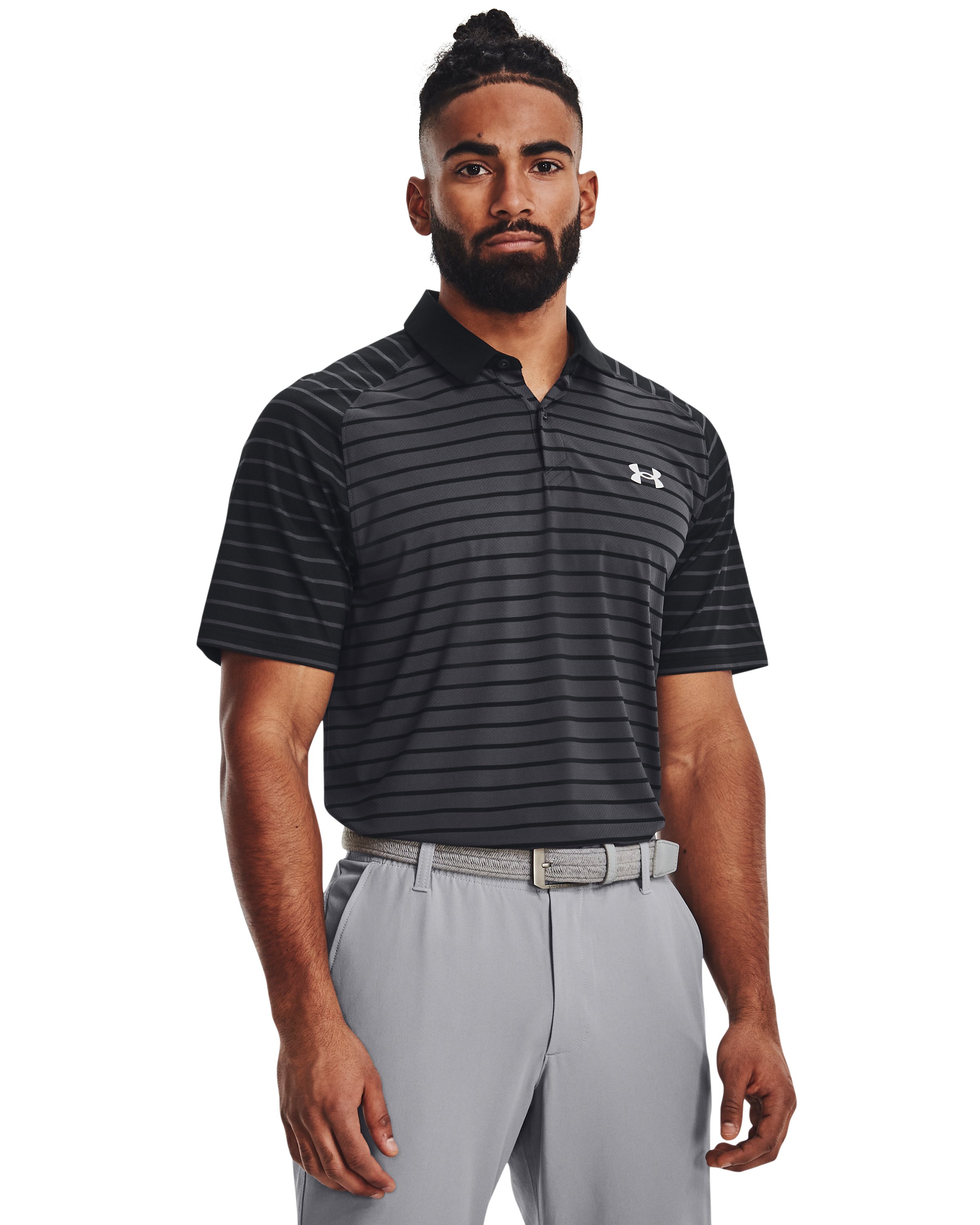 UA Iso-Chill Mix Stripe Men's Polo 2