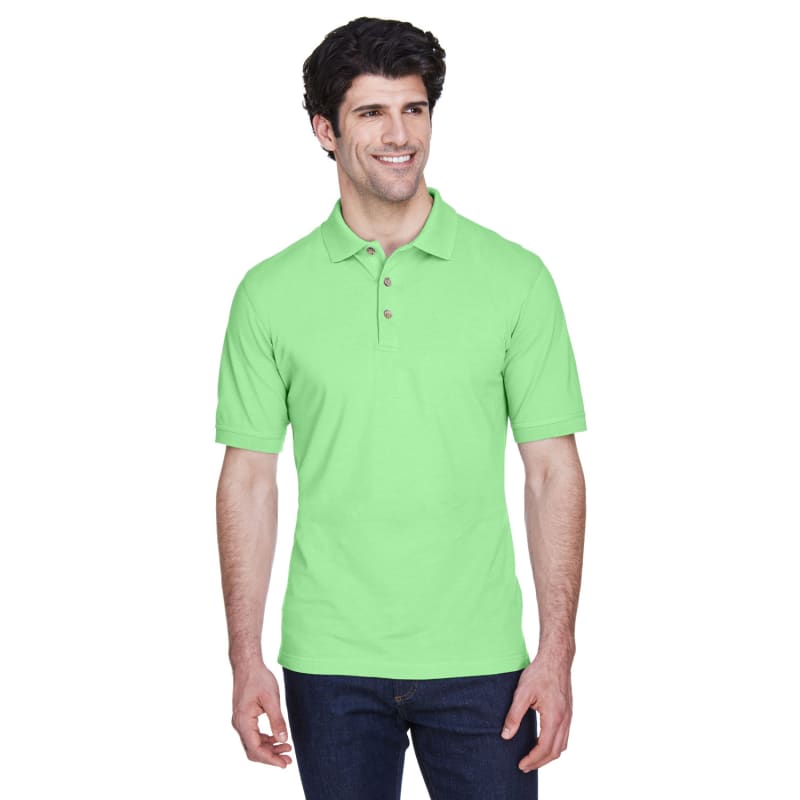 UltraClub Men's Classic Piqué Polo 2
