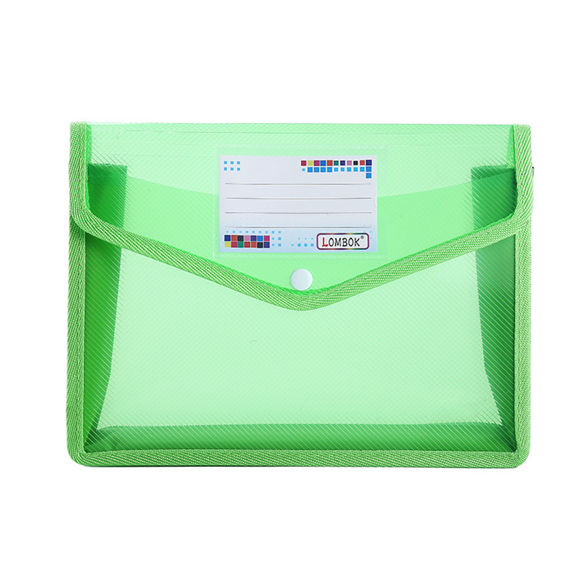 Essential Multi-Color Secure File Pockets MOQ 20 PCS 6
