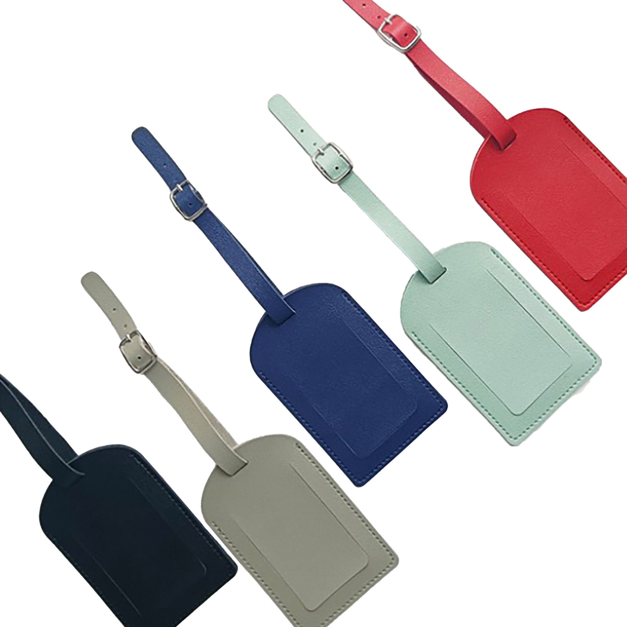 PU Leather Luggage Tags Bag Tags 2