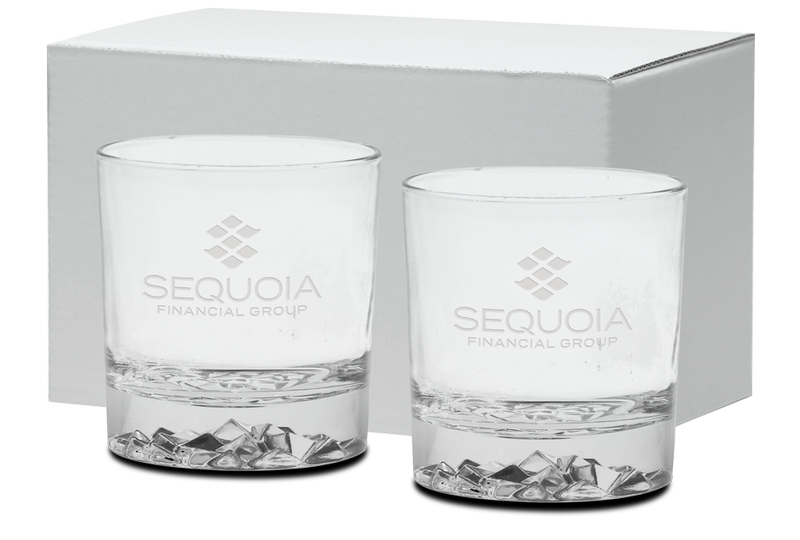11.5 oz. Etched Glacier OTR Gift Set