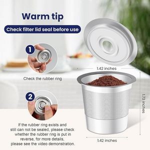 Reusable K Cups Coffee Pod Filters 2