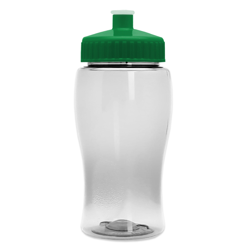 Poly-Pure Jr. - 18 oz. Transparent Bottle with Push pull 11