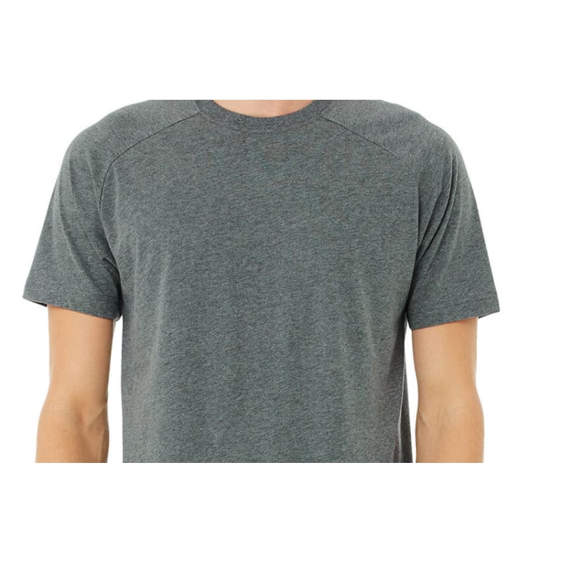 Bella + Canvas Men's Heather CVC Raglan T-Shirt 10