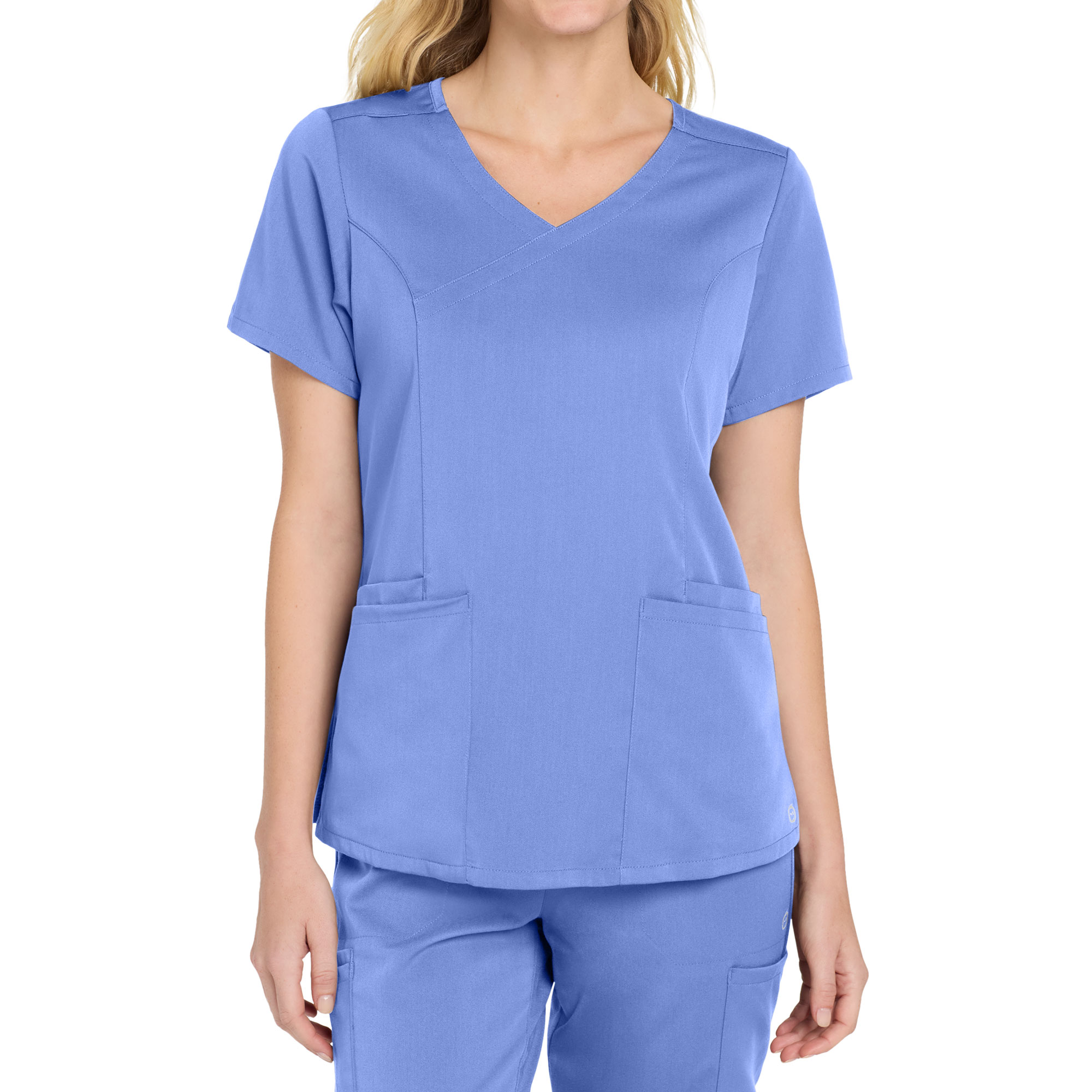 Wink® Women's Premiere Flex Mock Wrap Top 13