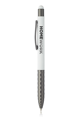 Geometric Aluminum Ball Point Pens with Stylus 12