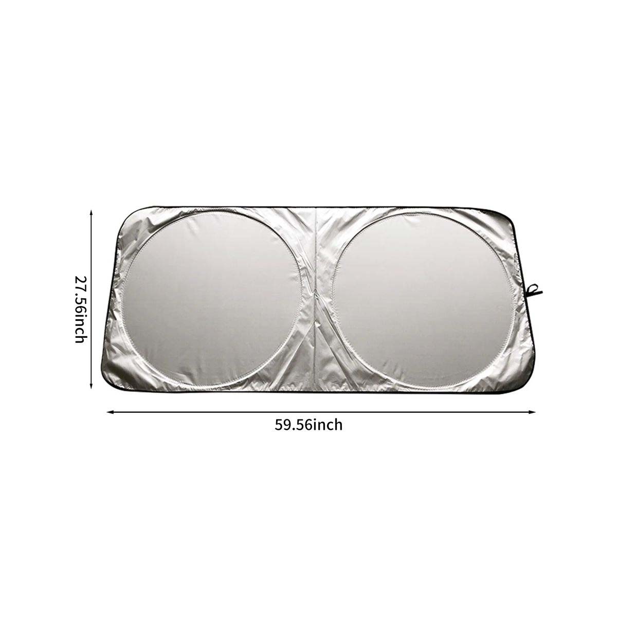 UV Car Windshield Shade Portable and Lightweight 2