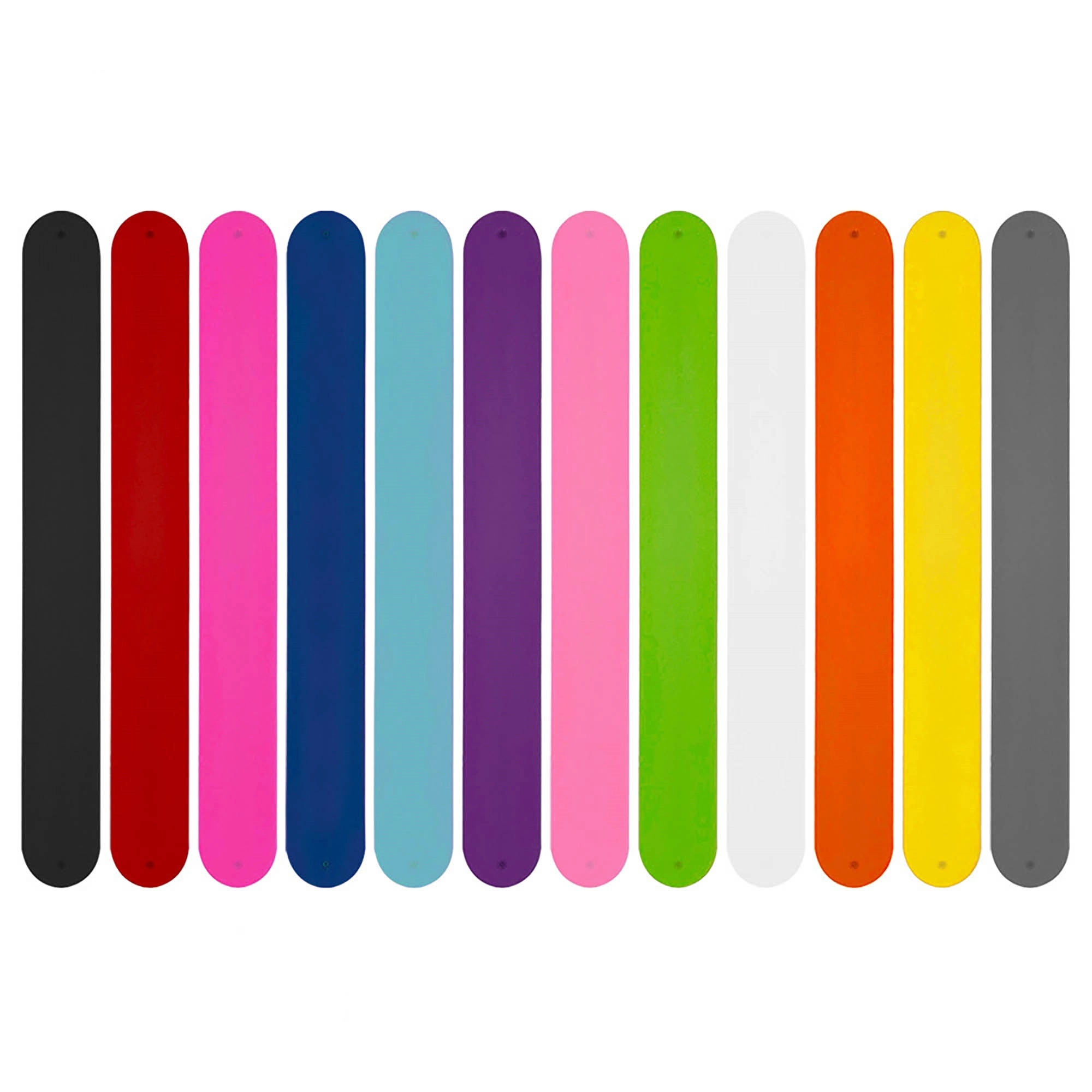 8 1/2"Silicone Slap Bracelet 3