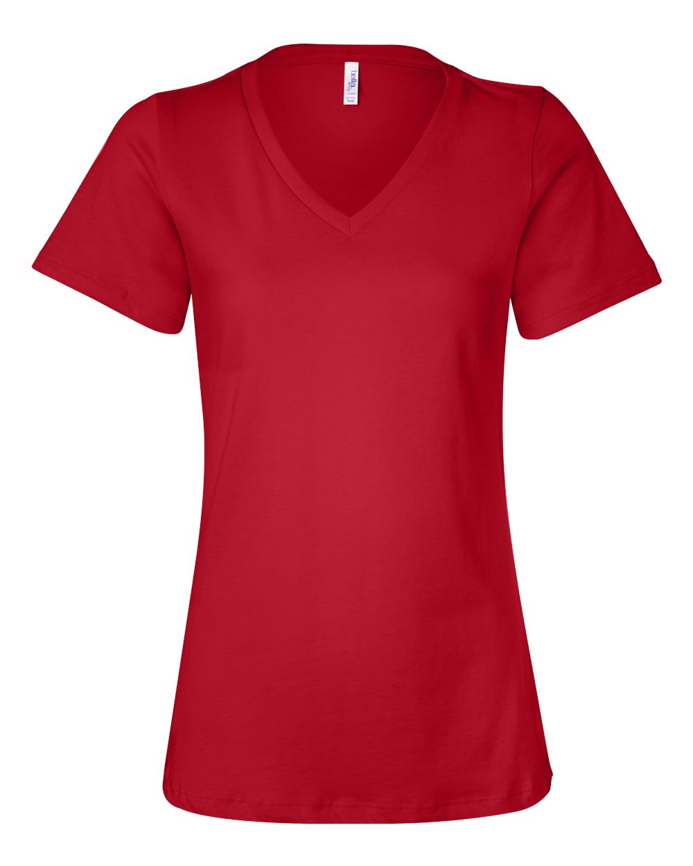 Women's Relaxed Jersey V-Neck Tee - 6405 61