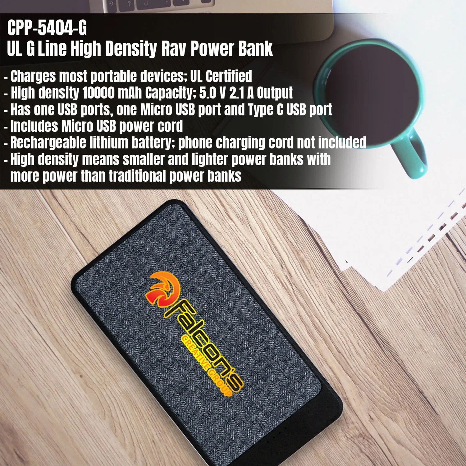 UL G LINE HIGH DENSITY RAV POWER BANK 3