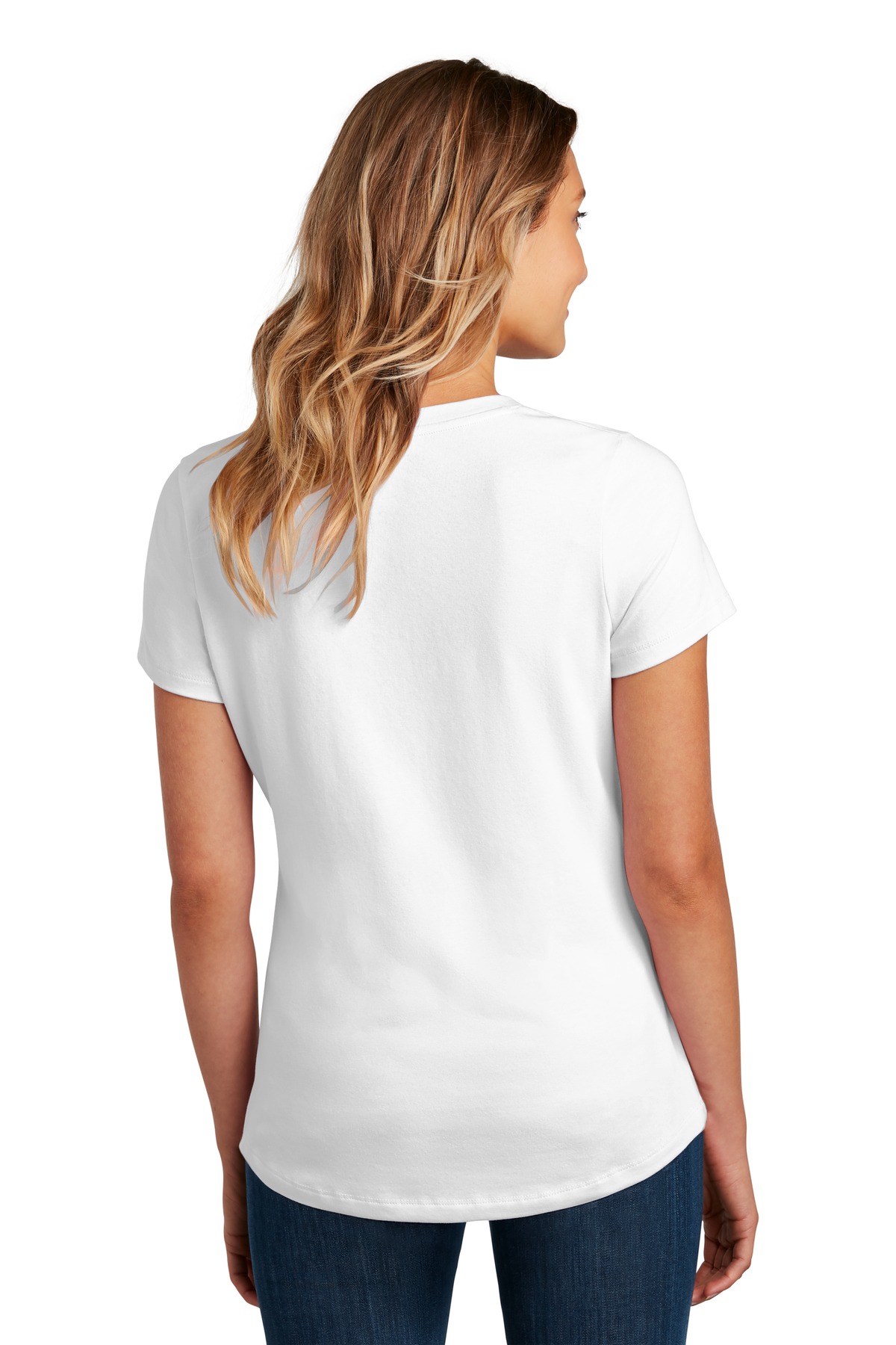 District Women's Flex Scoop Neck Tee DT7501 20